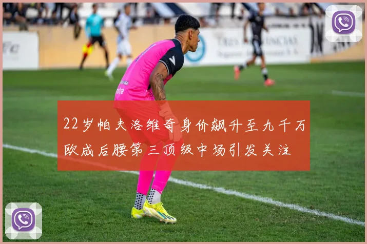 22岁帕夫洛维奇身价飙升至九千万欧成后腰第三顶级中场引发关注